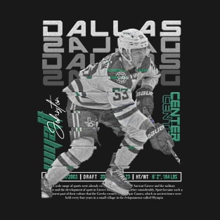 Wyatt Johnston Hockey Art Stars T-Shirt