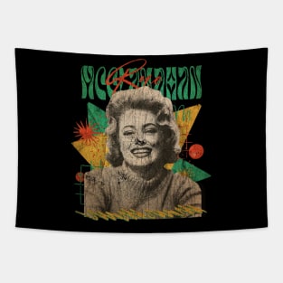 VINTAGE POP RETRO -Rue McClanahan - STYLE 70S Tapestry