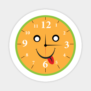 Funny Clock Magnet