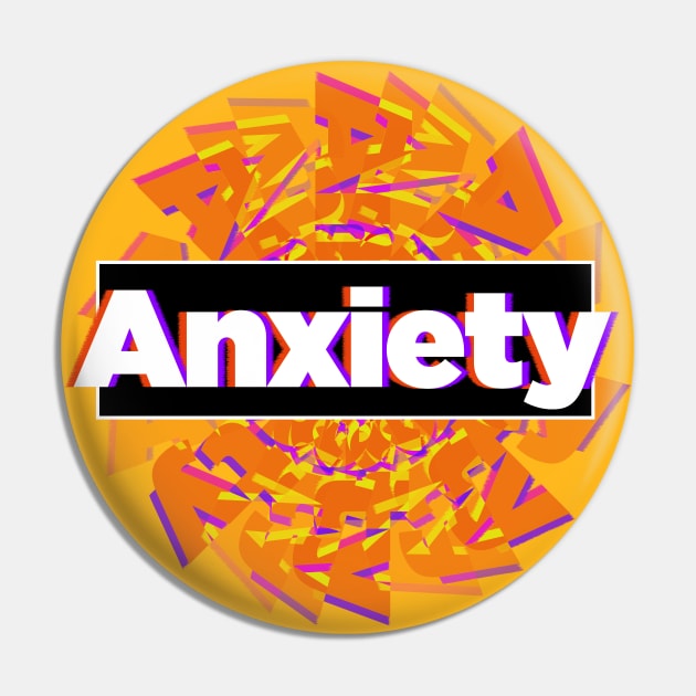 Anxiety Pin by C.Note