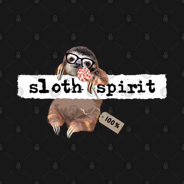 Sloth is my animal spirit by Collagedream