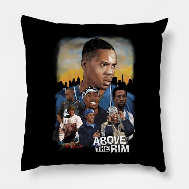 Above The Rim Pillow by Jones Factory