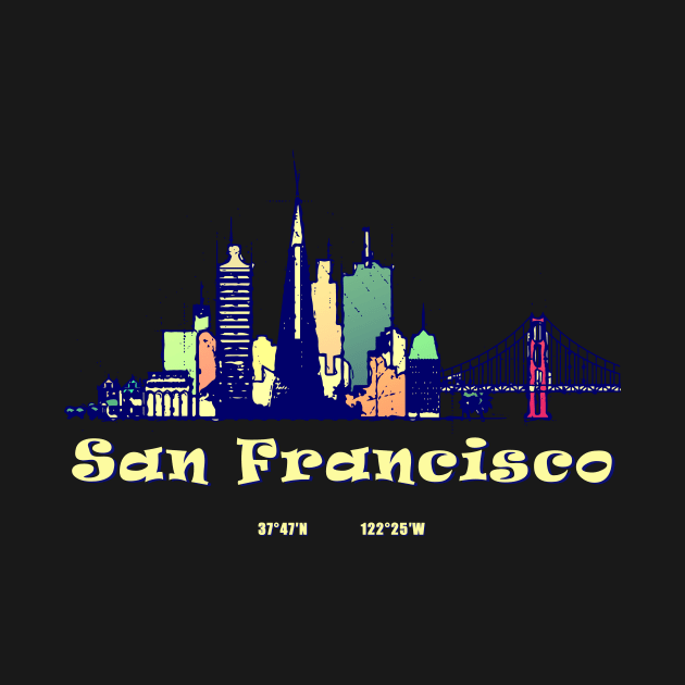 San Francisco gift by DimDom