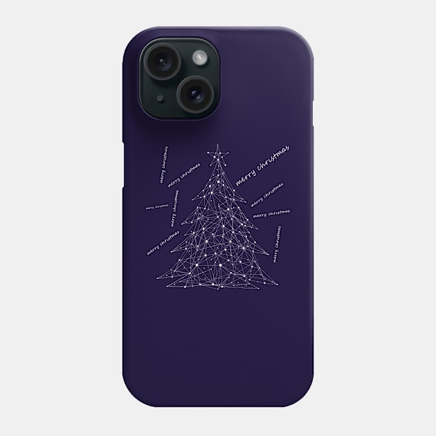 Xmas Tree Phone Case by big_owl