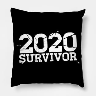 2020 Survivor. 2020 already Sucks! Worst Year ever! Pillow