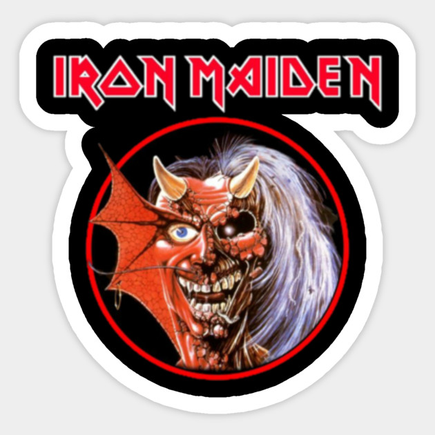 Iron-Maiden - Iron Maiden - Sticker | TeePublic