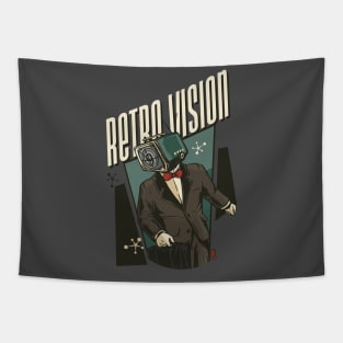 Retro Vision Tapestry