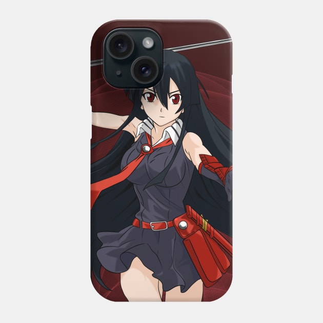 Akame - Akame Ga Kill Phone Case by Nykos