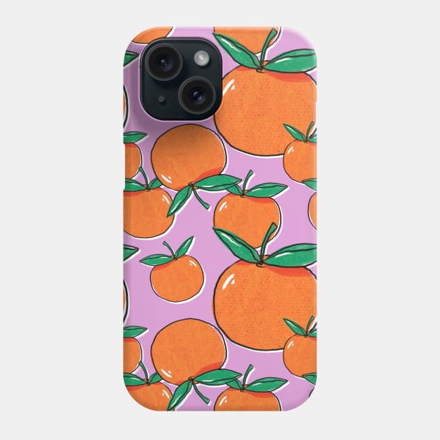 Oranges, Tangerines, and Clementines - oh my! Phone Case by MollyFergusonArt