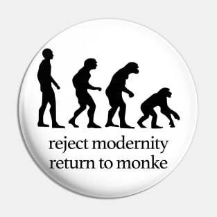 Return to monke Pin