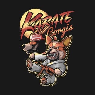 Karate Corgis T-Shirt