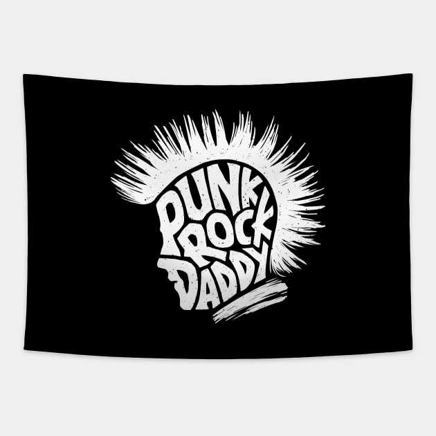 Punk Rock Daddy Tapestry by hatttoriv