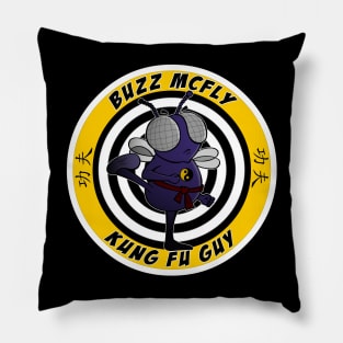 Buzz McFly Kung Fu Guy Pillow