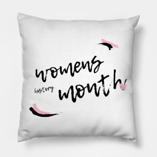 Women's History Month Pillow