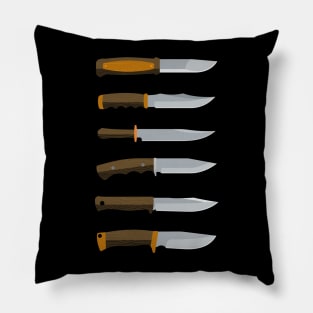 Knife collecting Pillow