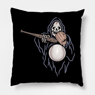 Baseball skull Pillow