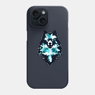 Samoyed Siberian Dog Outline Art Phone Case