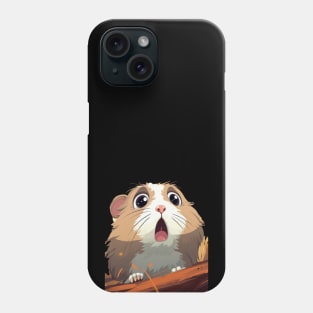 Scared Hamster Meme, gift present ideas Phone Case