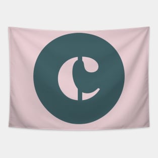 Lowercase c Tapestry