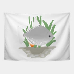 silver dollar fish Tapestry