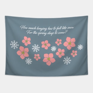 BTS Spring day Tapestry