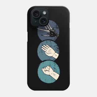 Rock, Paper, Scissorhands Phone Case