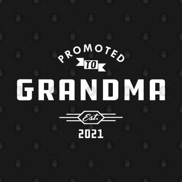 New Grandma - Promoted to grandma est. 2021 by KC Happy Shop