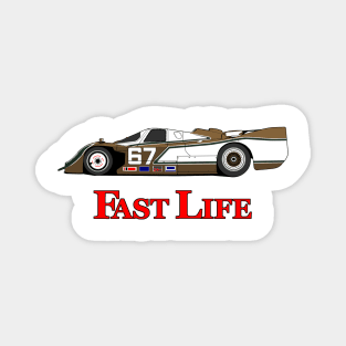 Fast Life Magnet