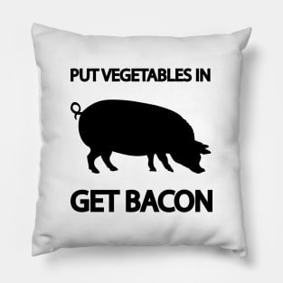 Get bacon! Pillow