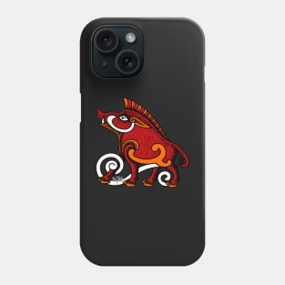 Wild Pictish War Boar Phone Case