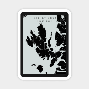 Isle of Skye Scotland Island Map Magnet