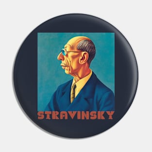 IGOR STRAVINSKY Pin