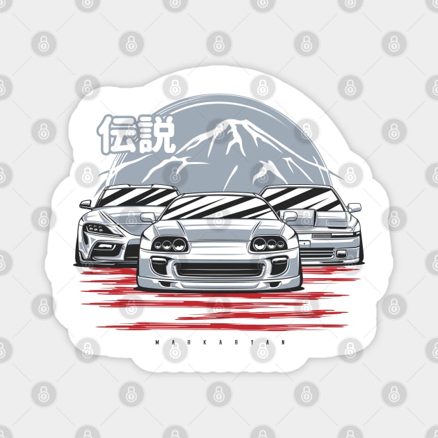 Supra crew Magnet by Markaryan