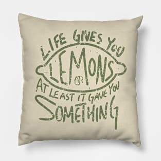 VINTAGE AJR LEMONS SAGE Pillow