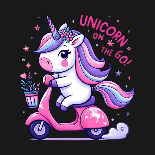 Unicorn on the go by zeevana