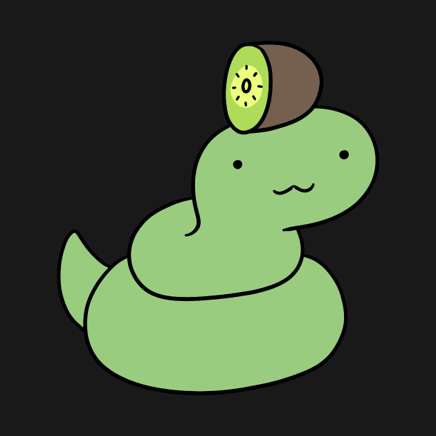 Kiwi Fruit Snake by saradaboru