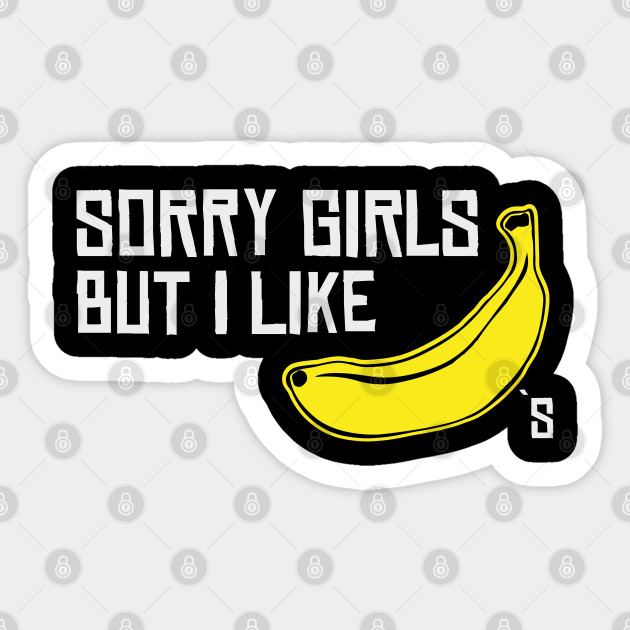 Gay LGBTQ Trans Banana gay queer CSD present gift - Lgbt - Sticker