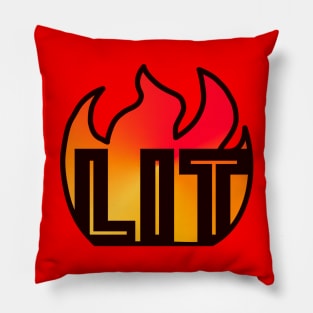 LIT (FIRE) Pillow