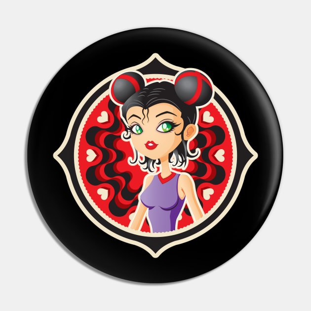 Girl Doll Pin by EnriqueV242