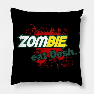 Zombie - Eat Flesh Pillow