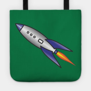 50's Space Ship Tote