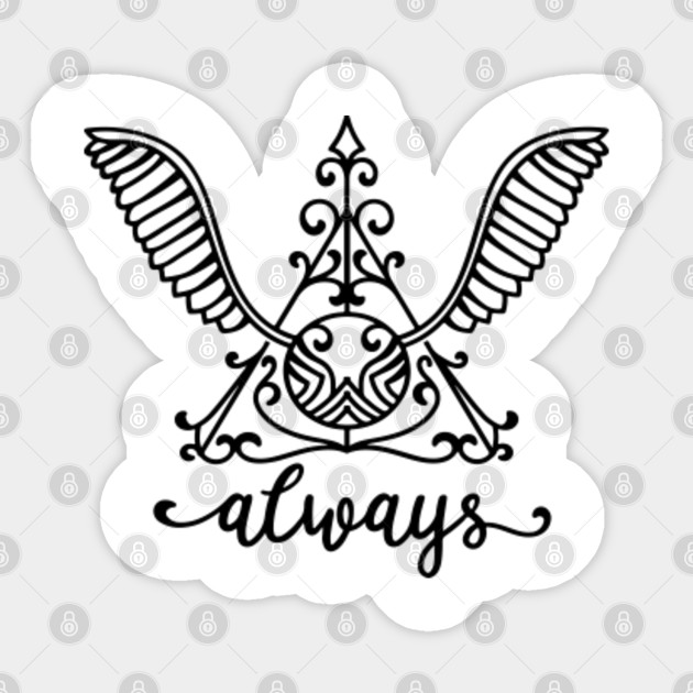 Always Golden Snitch Harry Potter Harry Potter Naklejka Teepublic Pl
