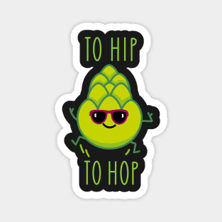 Funny hip hop Magnet