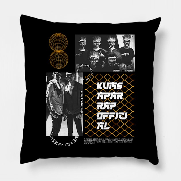 Melanesia Distro (KUMSAPARRAP OFFICIAL) Pillow by Supe Store