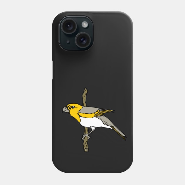 Hawaiian Palila Bird Phone Case by William Gilliam