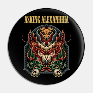 ASKING ALEX ANDRIA BAND Pin