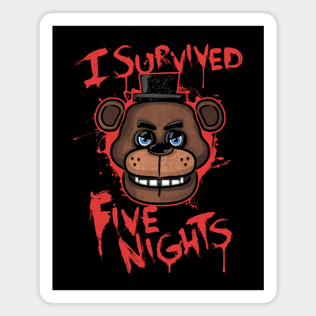 i survived five nights at freddy's shirt