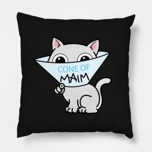 Payback - Cone of Maim Kitty Cat Pillow