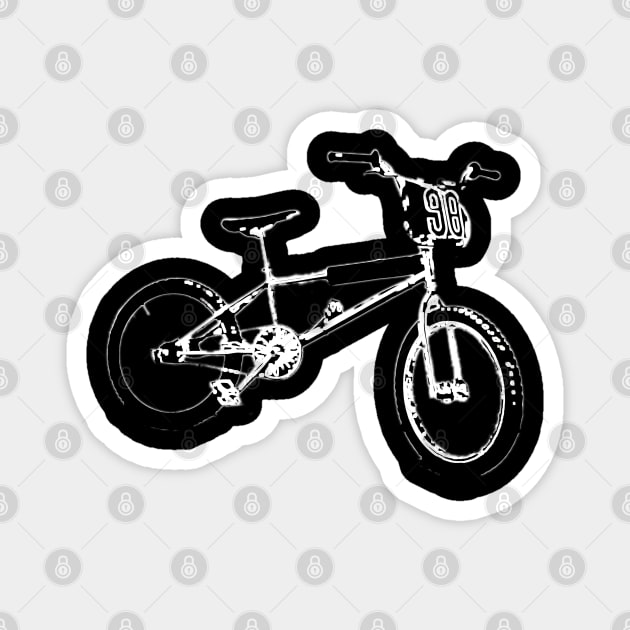 bmx Magnet by rickylabellevie