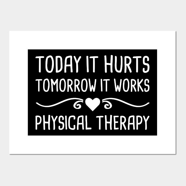 Cute Therapist Physical Therapy Graphic Physical Therapy Posters And Art Prints Teepublic Uk